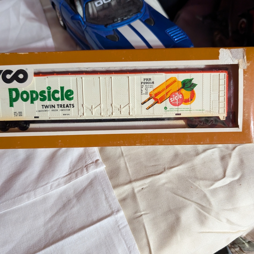 Popsicle Treats PRR P29016 Model Train Railroad HO Gauge Vintage